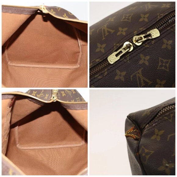 LOUIS VUITTON Monogram Keepall 55 Boston Bag LV Auth - Picture 16 of 16